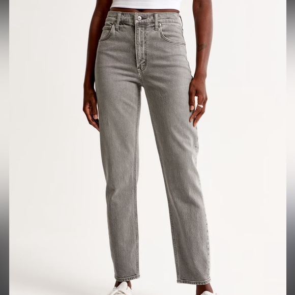 Abercrombie & Fitch Denim - Abercrombie & Fitch The Mom High Rise Jean